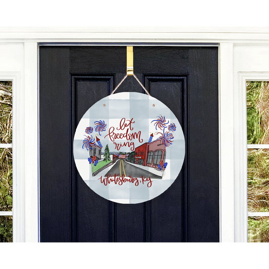 Whitesburg Freedom Door Hanger