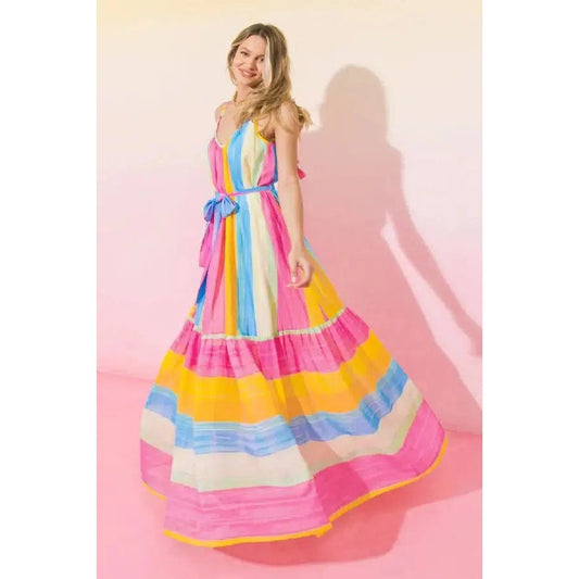 Summer Sherbert Maxi Dress